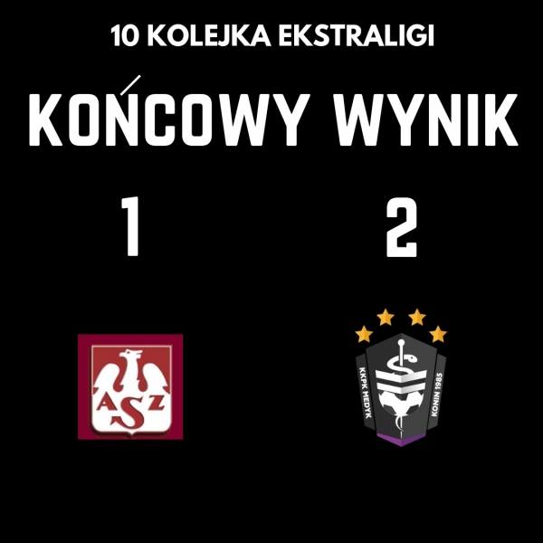 AZS Wrocław - KKPK Medyk Konin 1:2 (1:0)