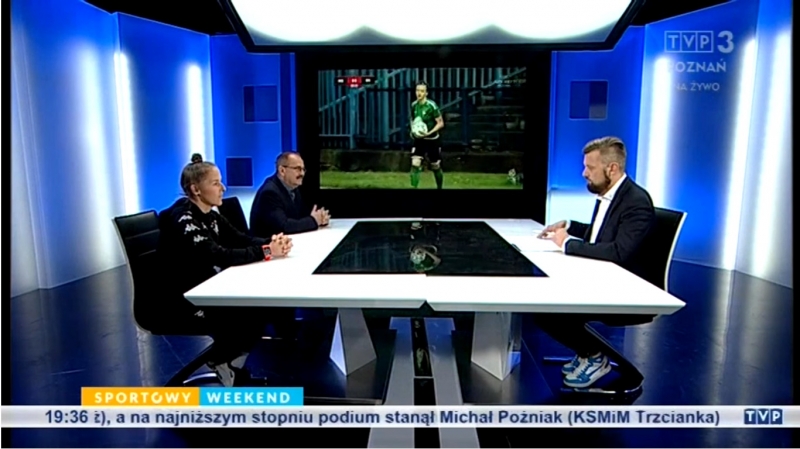 Roman Jaszczak i Natalia Chudzik gośćmi Sportowego Weekendu w TVP3 Poznań